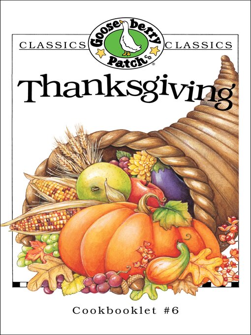 Title details for Thanksgiving Cookbook by Gooseberry Patch - Available
